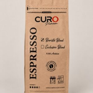 CURO Premium Barista Blend espresso çekirdek kahve 1kg paketi on